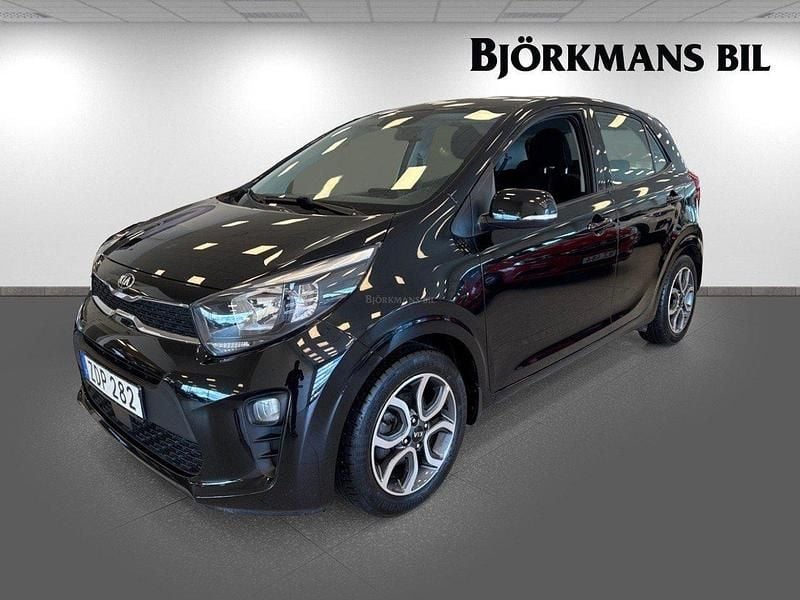 Svart Begagnad 2017 Kia Picanto Advance Halvkombi | 99 900 kr (Marknadspris) - Bild 1/4