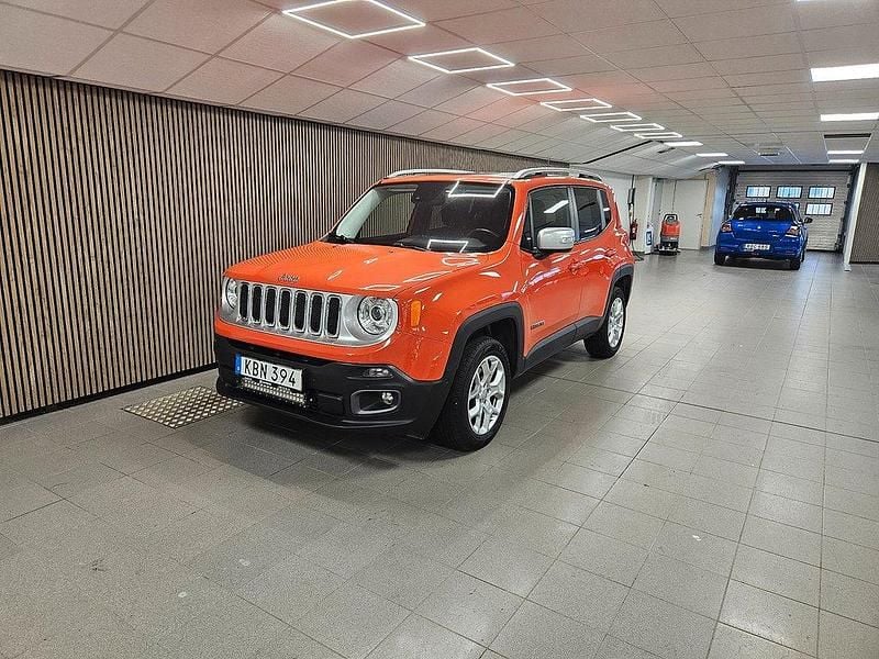 Orange Begagnad 2015 Jeep Renegade Limited SUV | 164 700 kr (Lite dyr) - Bild 1/4