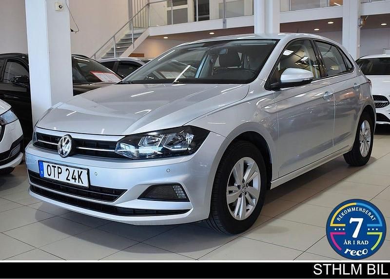 Silver Begagnad 2020 VW Polo Halvkombi | 169 000 kr (Marknadspris) - Bild 1/4