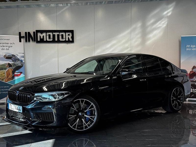 Svart Begagnad 2018 BMW M5 Competition Edition Sedan | 669 900 kr (Marknadspris) - Bild 1/4