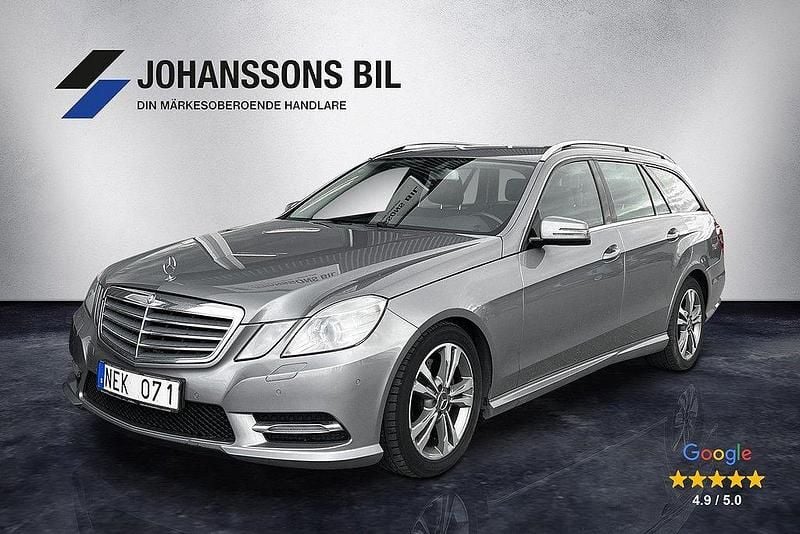 Silver Begagnad 2012 Mercedes E200 AMG Kombi | 129 900 kr (Marknadspris) - Bild 1/4