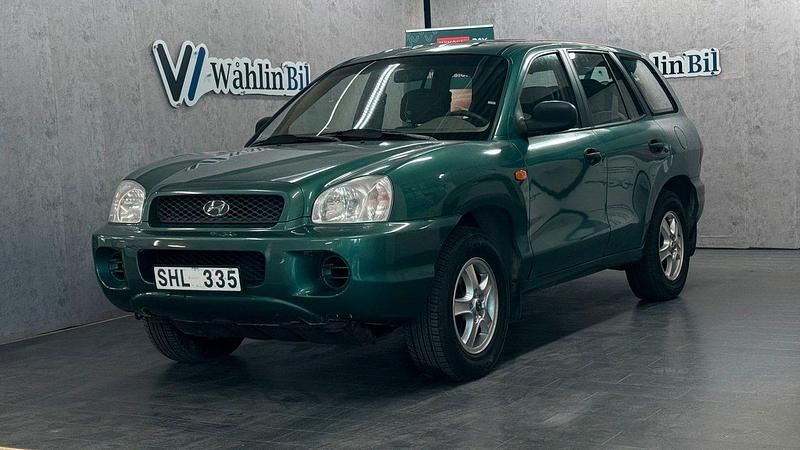Grön Begagnad 2001 Hyundai Santa Fe SUV | 39 900 kr (Lite dyr) - Bild 1/4