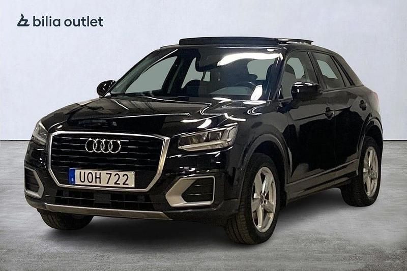 Svart Begagnad 2017 Audi Q2 Proline SUV | 154 900 kr (Marknadspris) - Bild 1/3