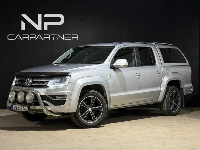 Silver Begagnad 2018 VW Amarok Highline Pickup | 218 000 kr (Marknadspris) - Bild 1/4
