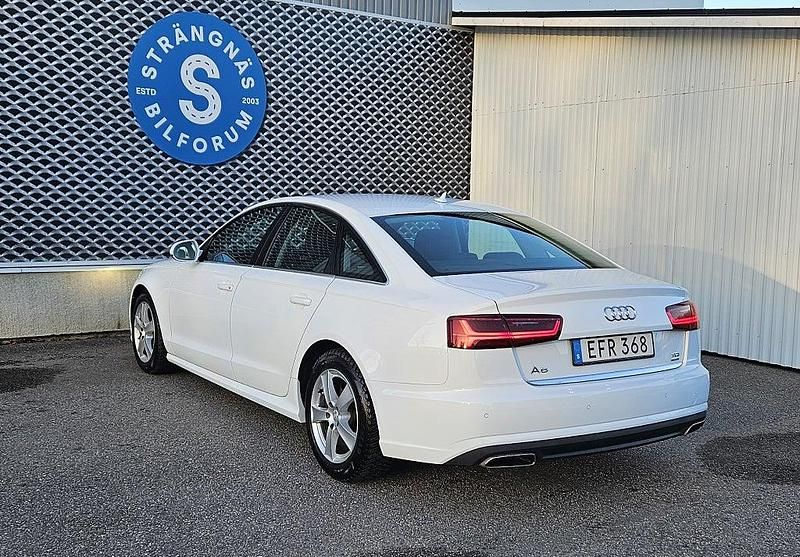 Begagnad Audi A6 190 HK (139 kW) 2014 Vit Sedan