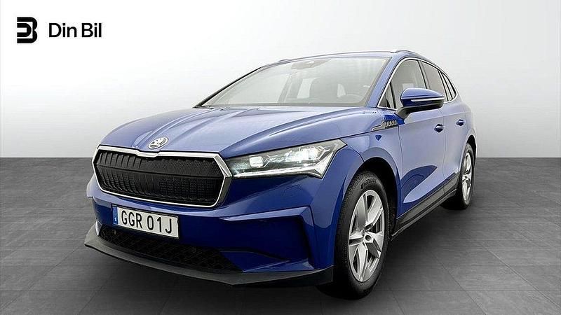 Blå (energy blue) Begagnad 2023 Skoda Enyaq iV SUV | 429 900 kr (Lite dyr) - Bild 1/4