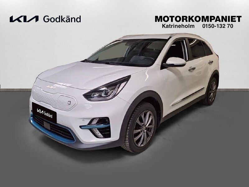 Vit Begagnad 2021 Kia e-Niro Advance SUV | 269 000 kr (Marknadspris) - Bild 1/4