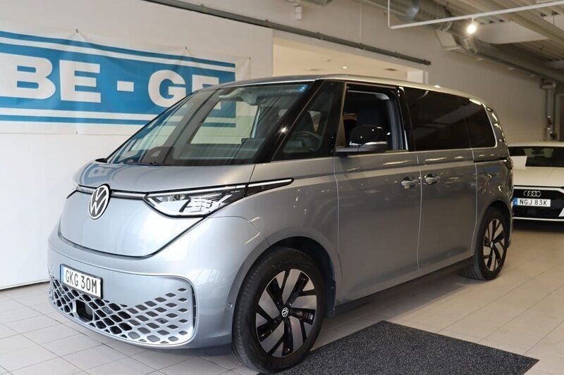 Silver Begagnad 2023 VW ID. Buzz Pro Van | 519 900 kr (Bra pris) - Bild 1/4