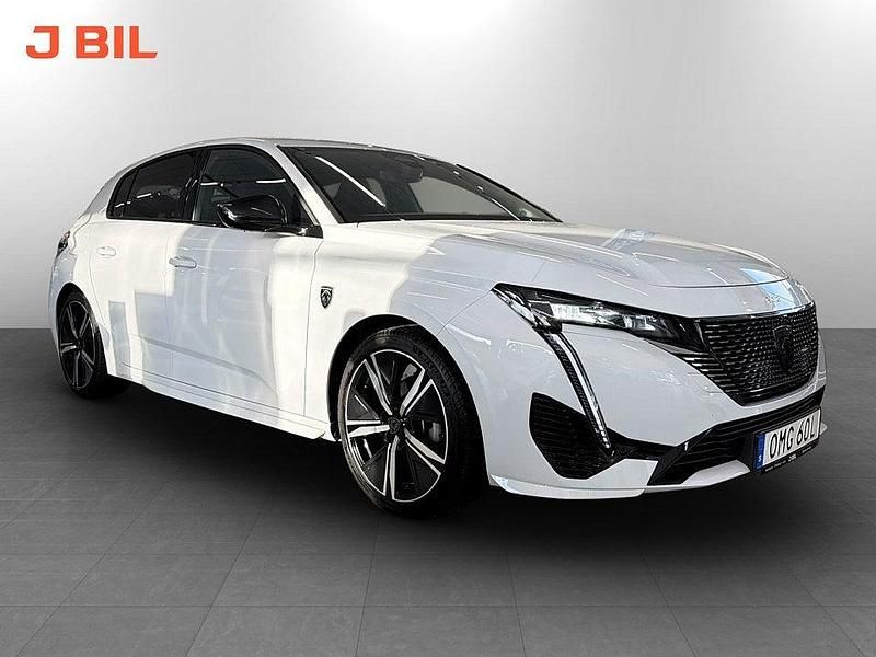 Vit Begagnad 2024 Peugeot 308 GTi Halvkombi | 219 900 kr (Superpris) - Bild 1/4