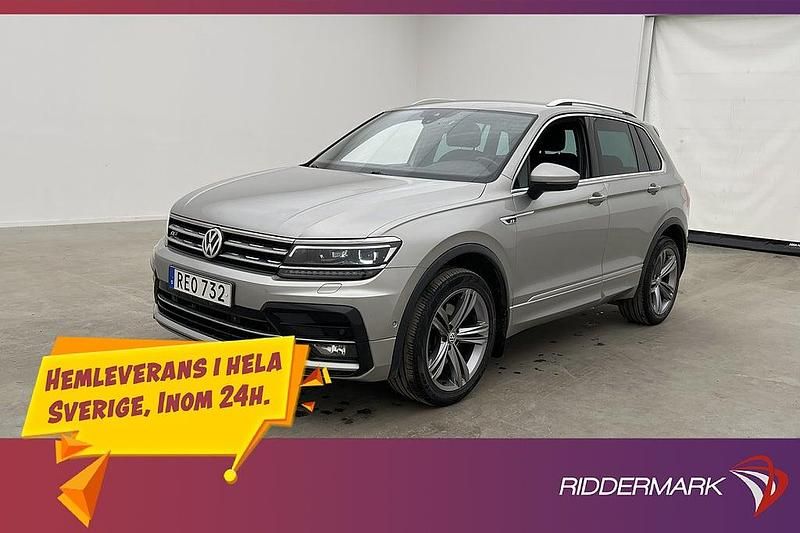 Begagnad VW Tiguan R-line 190 HK (139 kW) 2019 Silver SUV