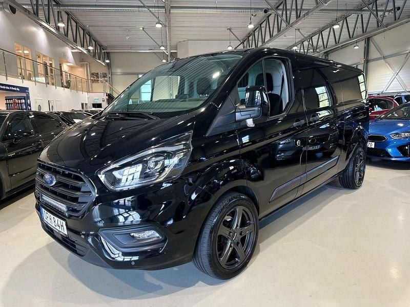 Svart Begagnad 2020 Ford Transit Custom Van | 229 900 kr (Lite dyr) - Bild 1/4