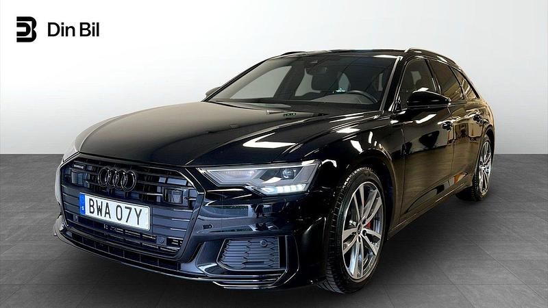 Svart Begagnad 2022 Audi A6 S-Line Kombi | 509 000 kr (Dyr) - Bild 1/4
