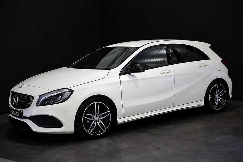 Begagnad Mercedes A180 AMG 122 HK (89 kW) 2016 Vit Halvkombi