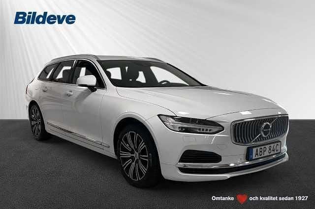 Vit Begagnad 2020 Volvo V90 Inscription Kombi | 299 900 kr (Bra pris) - Bild 1/4