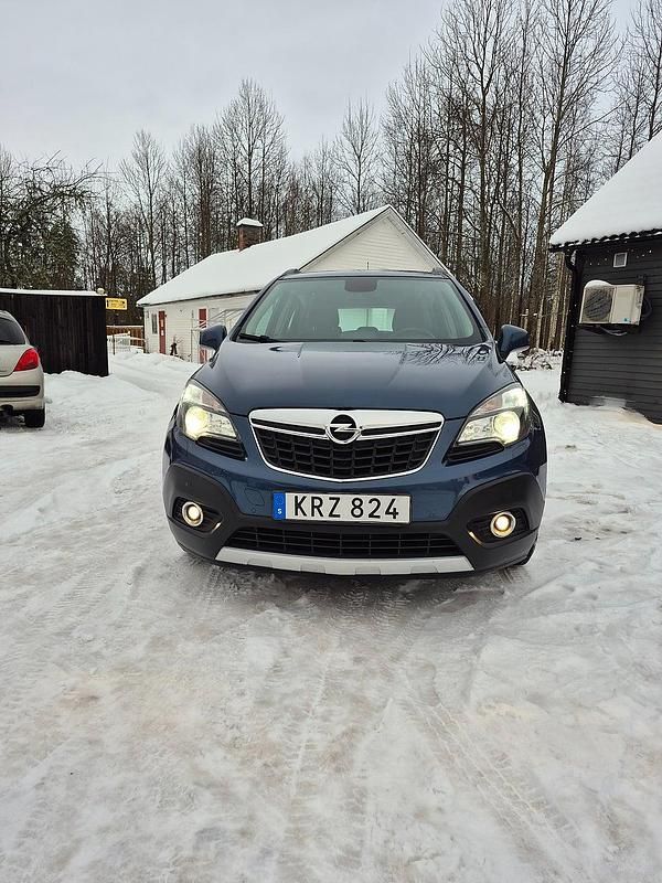 Begagnad Opel Mokka 140 HK (102 kW) 2015 Blå SUV