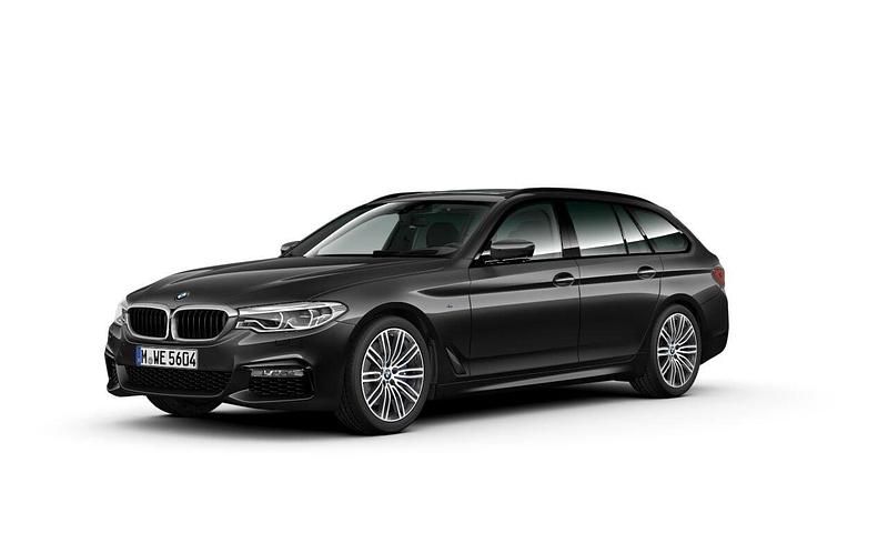 Grå Begagnad 2017 BMW 530 M Sport Kombi | 349 500 kr - Bild 1/2