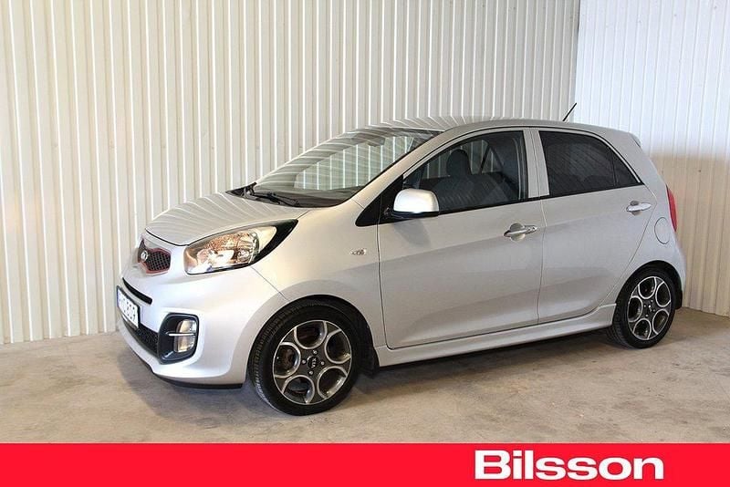 Grå Begagnad 2014 Kia Picanto Halvkombi | 69 900 kr (Marknadspris) - Bild 1/4