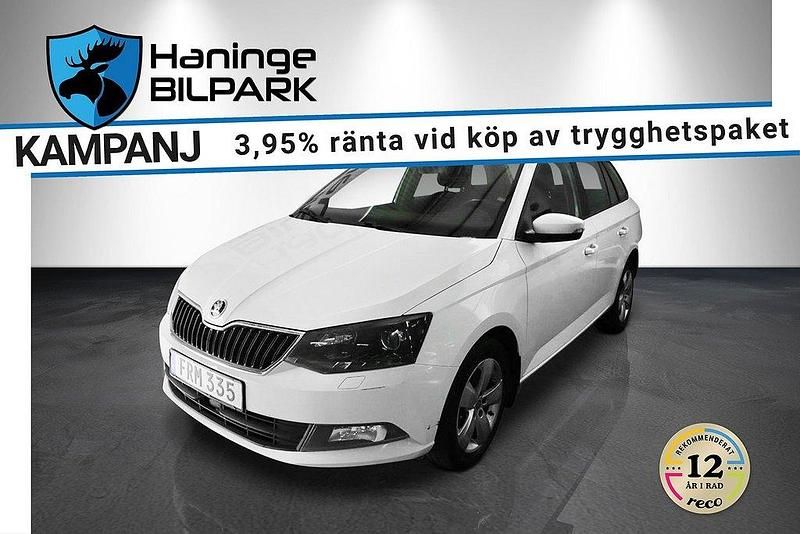 Vit Begagnad 2016 Skoda Fabia Kombi | 79 995 kr (Marknadspris) - Bild 1/2