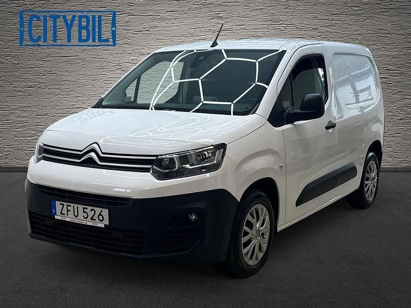 Vit Begagnad 2020 Citroën Berlingo Minibuss | 174 875 kr (Marknadspris) - Bild 1/4