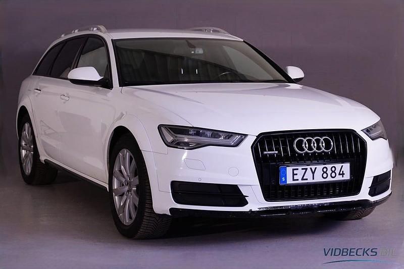 Begagnad Audi A6 Allroad 218 HK (160 kW) 2015 Vit Kombi