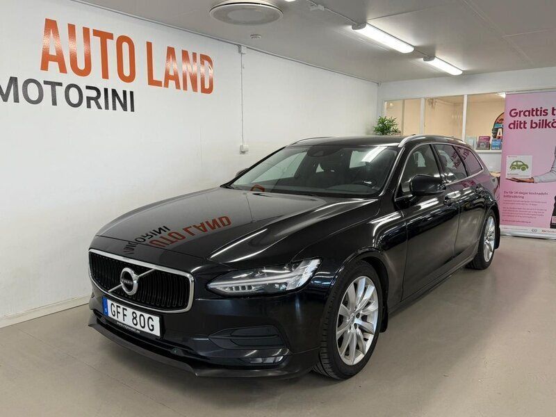 Svart Begagnad 2019 Volvo V90 Kombi | 179 800 kr - Bild 1/4