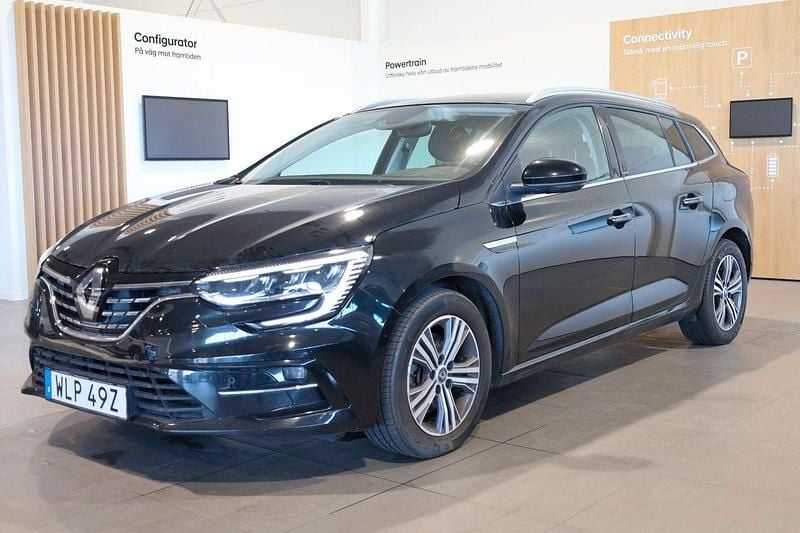 Svart Begagnad 2021 Renault Mégane IV Intens Kombi | 179 800 kr (Superpris) - Bild 1/3
