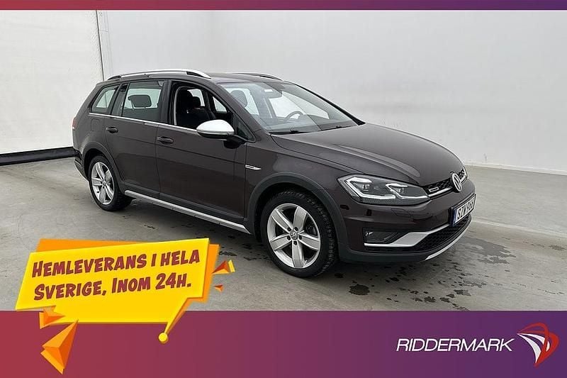 Brun Begagnad 2018 VW Golf Alltrack Kombi | 189 800 kr (Marknadspris) - Bild 1/3