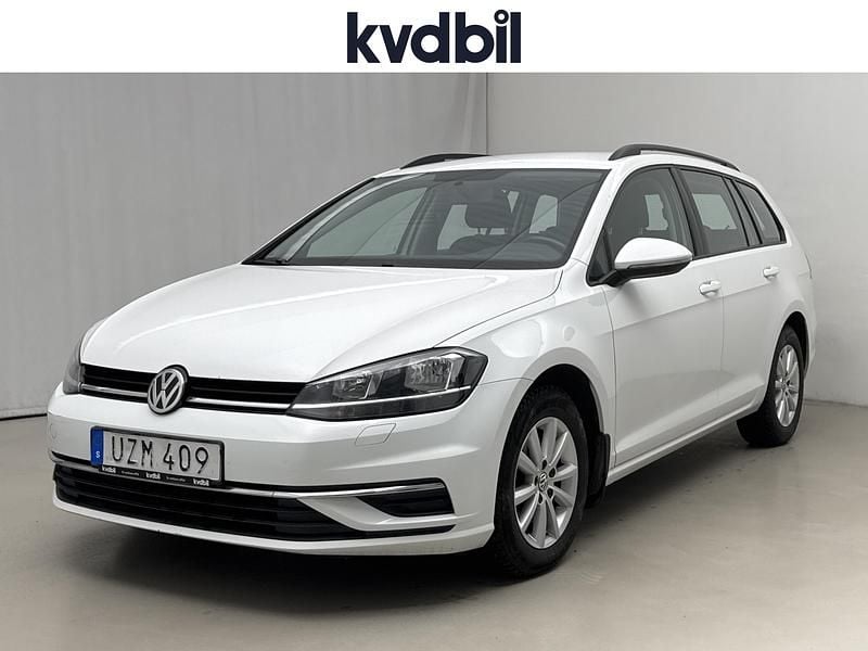 Vit Begagnad 2017 VW Golf VII | 104 800 kr - Bild 1/3