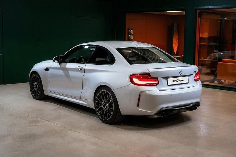 Begagnad BMW M2 Competition Edition 411 HK (302 kW) 2019 Silver Sportkupé