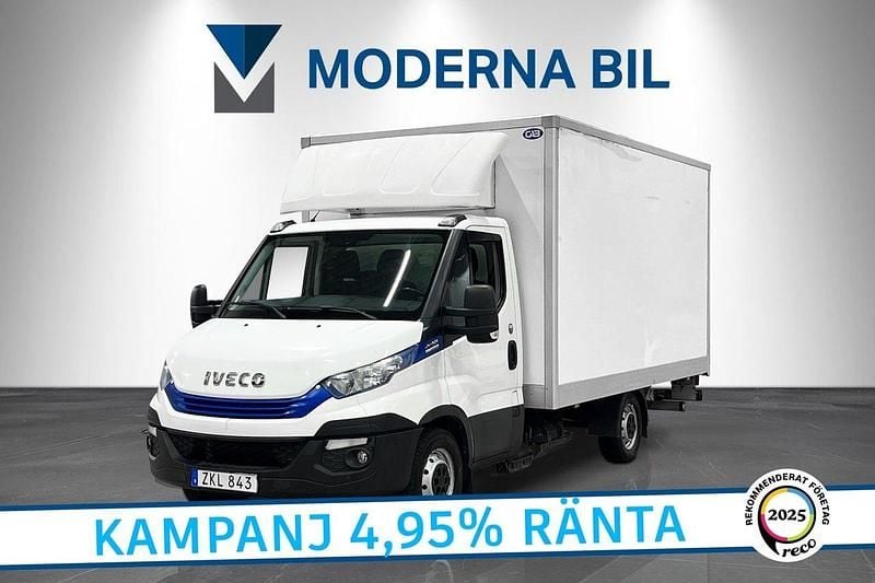 Vit Begagnad 2018 Iveco Daily Van | 198 750 kr (Superpris) - Bild 1/4