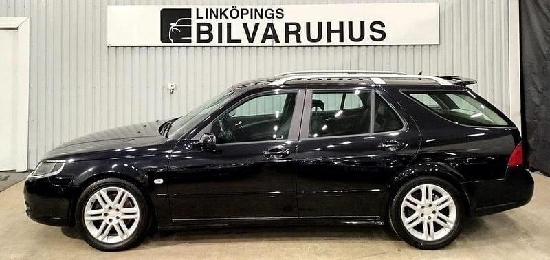 Begagnad Saab 9-5 Vector 185 HK (136 kW) 2008 Svart Kombi