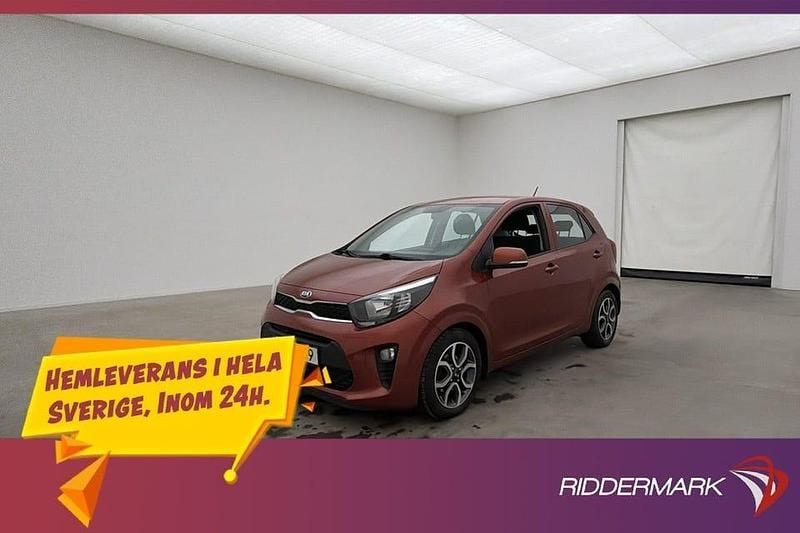Begagnad Kia Picanto 84 HK (61 kW) 2017 Orange Halvkombi