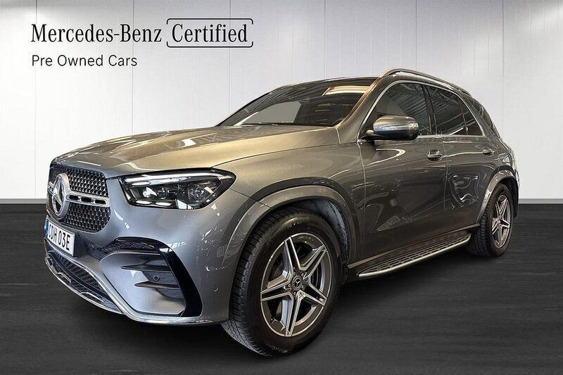 Grå Begagnad 2024 Mercedes GLE350e SUV | 919 000 kr (Marknadspris) - Bild 1/4