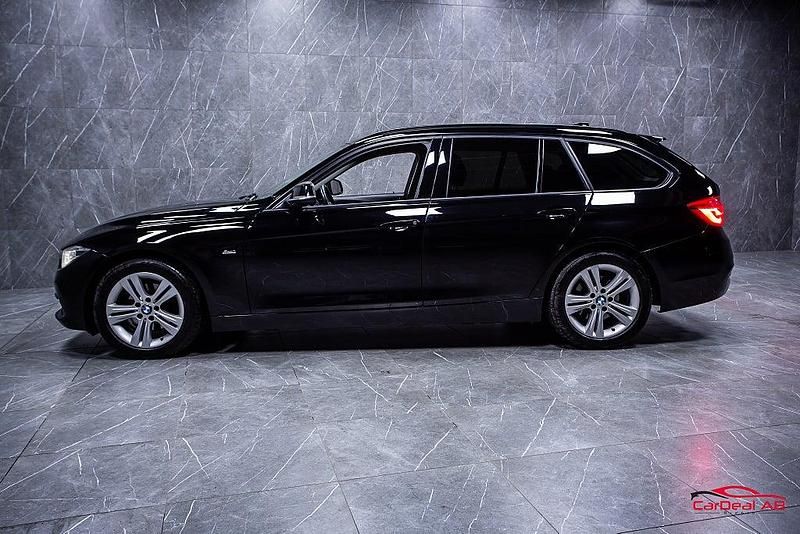 Begagnad BMW 320 Sport Line 190 HK (139 kW) 2017 Svart Kombi