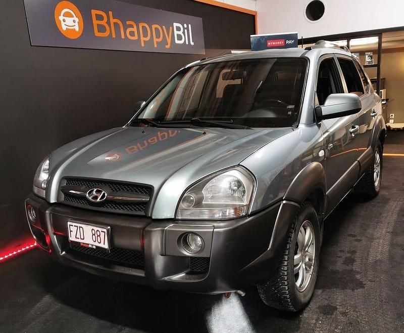 Begagnad Hyundai Tucson 175 HK (128 kW) 2008 Grön SUV