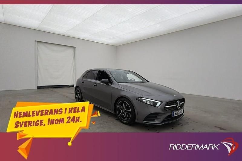 Grå Begagnad 2020 Mercedes A180 AMG Halvkombi | 179 700 kr (Bra pris) - Bild 1/3