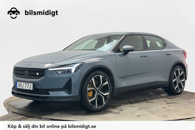Grå Begagnad 2022 Polestar 2 Performance Sedan | 439 800 kr (Marknadspris) - Bild 1/4