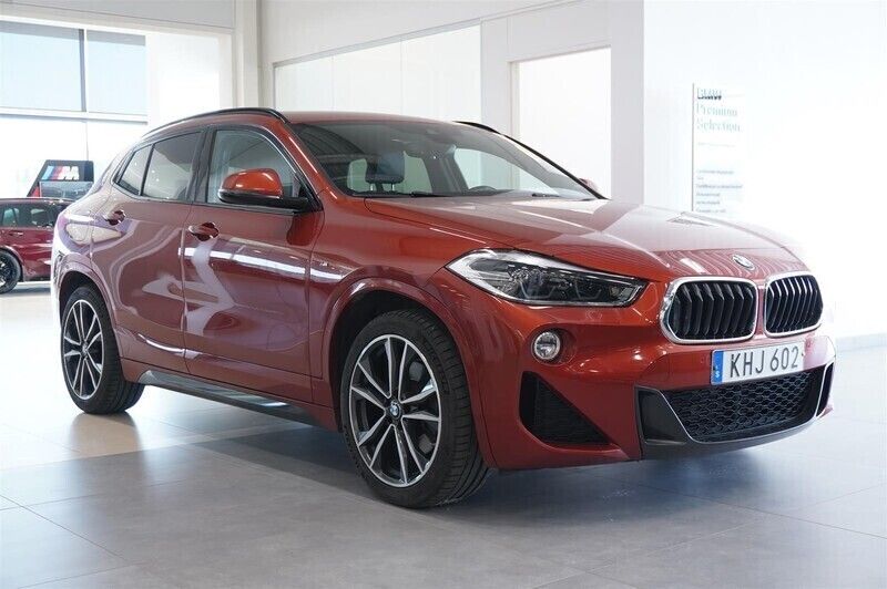 Begagnad BMW X2 M Sport 191 HK (140 kW) 2018 Röd/orange SUV