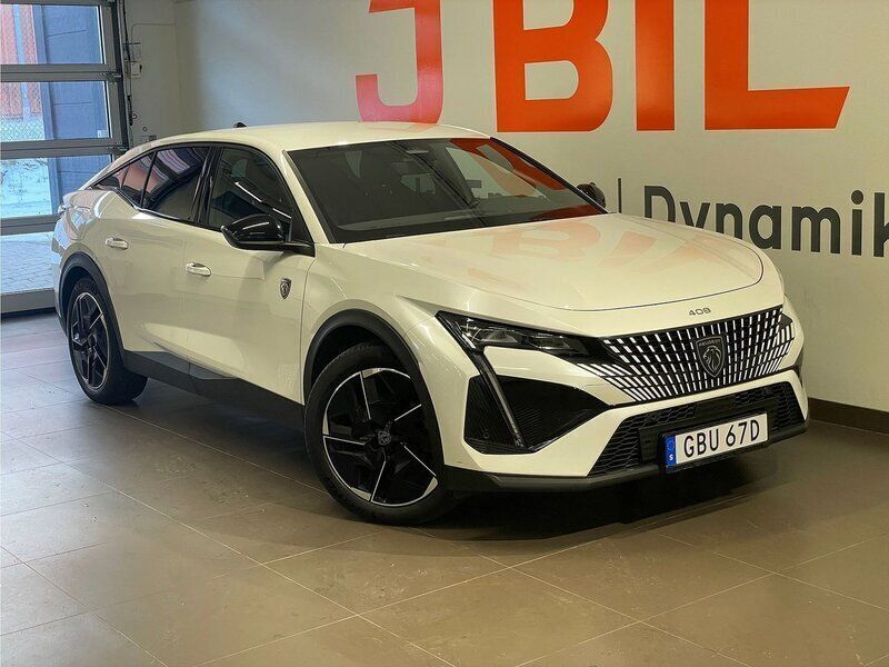 Vit Begagnad 2023 Peugeot 408 GT GTi SUV | 299 900 kr (Marknadspris) - Bild 1/4