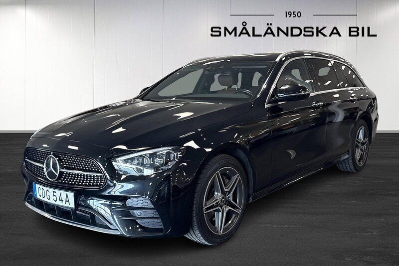Svart Begagnad 2020 Mercedes E220 Premium Kombi | 429 000 kr (Lite dyr) - Bild 1/4