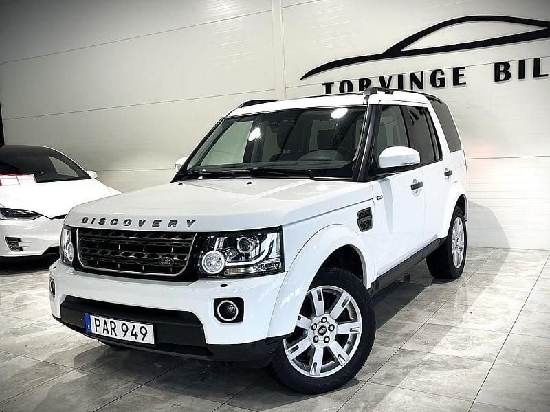 Vit Begagnad 2016 Land Rover Discovery 4 SUV | 349 000 kr (Dyr) - Bild 1/4