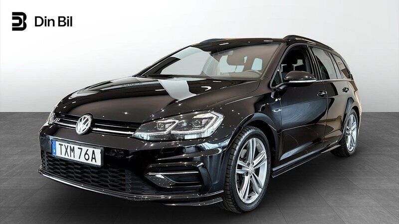 Svart Begagnad 2019 VW Golf VIII R-line Kombi | 239 000 kr (Lite dyr) - Bild 1/4