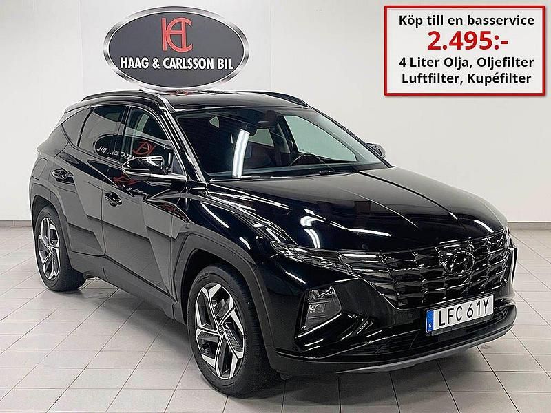 Svart Begagnad 2022 Hyundai Tucson Advanced SUV | 309 000 kr (Marknadspris) - Bild 1/4