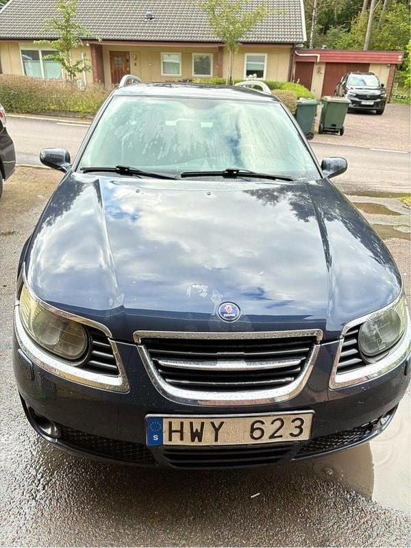 Blå Begagnad 2009 Saab 9-5 Vector Kombi | 22 500 kr (Bra pris) - Bild 1/4