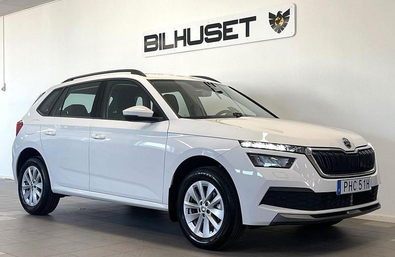 Vit Begagnad 2023 Skoda Kamiq Ambition SUV | 219 900 kr (Marknadspris) - Bild 1/4
