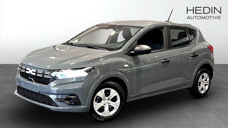 Grå Ny 2024 Dacia Sandero Expression Halvkombi | 184 900 kr (Superpris) - Bild 1/4