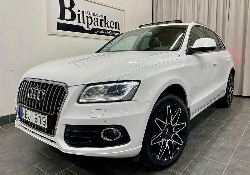 Vit Begagnad 2012 Audi Q5 Design SUV | 159 900 kr (Marknadspris) - Bild 1/4