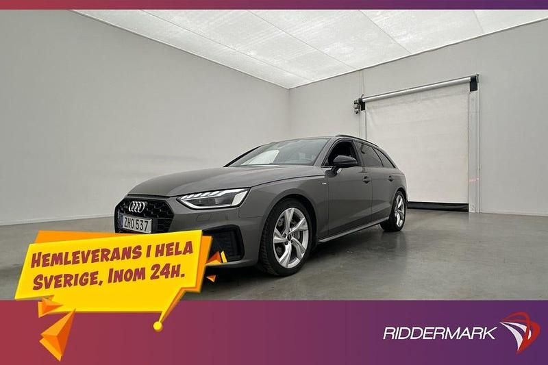 Grå Begagnad 2021 Audi A4 S-Line Kombi | 339 800 kr (Marknadspris) - Bild 1/3