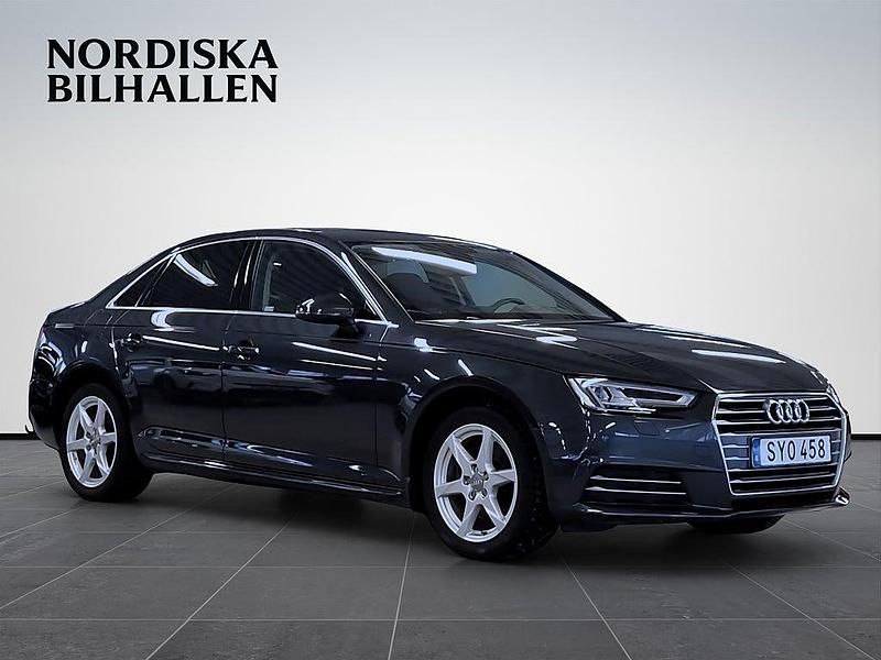 Begagnad Audi A4 Proline 150 HK (110 kW) 2018 Grå Sedan