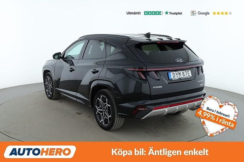 Begagnad Hyundai Tucson N Line 268 HK (197 kW) 2022 Svart SUV